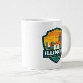 Grande Tasse Fierté de l'État | Illinois (Devant droit)