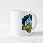 Grande Tasse Fierté de l'État | Pennsylvanie (Devant droit)