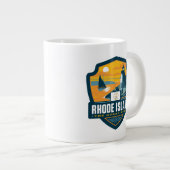Grande Tasse Fierté de l'État | Rhode Island (Devant droit)
