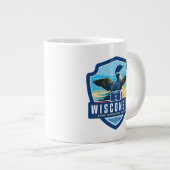 Grande Tasse Fierté de l'État | Wisconsin (Devant droit)