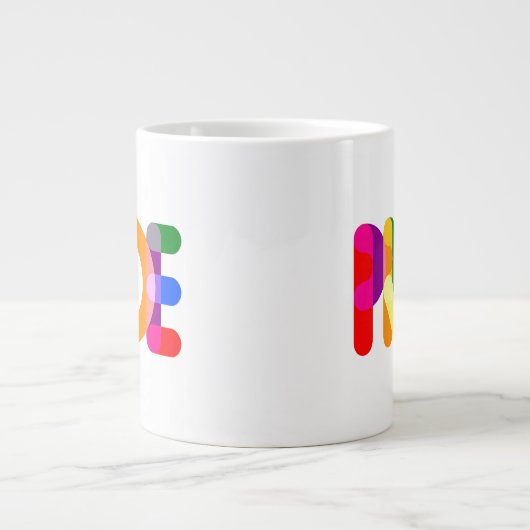 Grande Tasse Fierté du design (Devant)