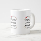 Grande Tasse Fierté du handicap (Devant droit)