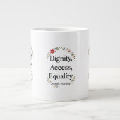 Grande Tasse Fierté du handicap (Devant)
