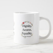 Grande Tasse Fierté du handicap (Droite)