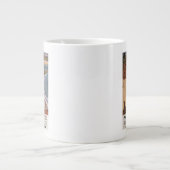 Grande Tasse Fille britannique de chemins de fer regardant (Devant)