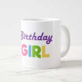 Grande Tasse Fille d'anniversaire (Devant droit)