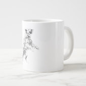 Grande Tasse Fin de la chasse d'automne (Devant droit)