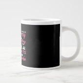 Grande Tasse Flamants roses| Les gens devraient cesser de s'att (Droite)