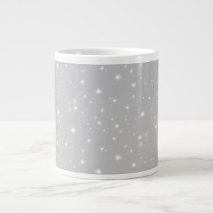 Grande Tasse Flamme gris argenté