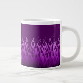 Grande Tasse Flammes de course violet cool Flames de broches (Droite)