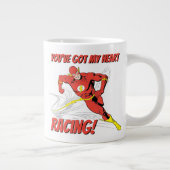 Grande Tasse Flash - Vous avez My Heart Racing Valentine (Droite)
