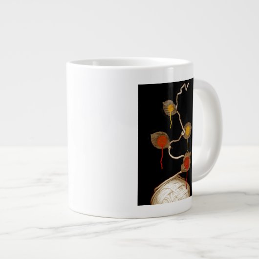 Grande Tasse fleur 2013 de fil (Devant droit)