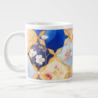 Grande Tasse Fleur carré 005