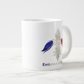 Grande Tasse Fleur-de-lis (Devant droit)