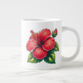 Grande Tasse Fleur d'Hibiscus (Droite)
