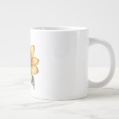 Grande Tasse Fleur orange (Droite)