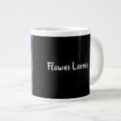 Grande Tasse Fleur pourpre (Devant droit)