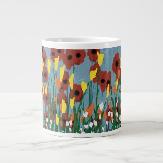 Grande Tasse Fleur sauvage (Devant)