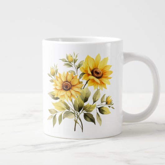 Grande Tasse Fleuris  (Droite)