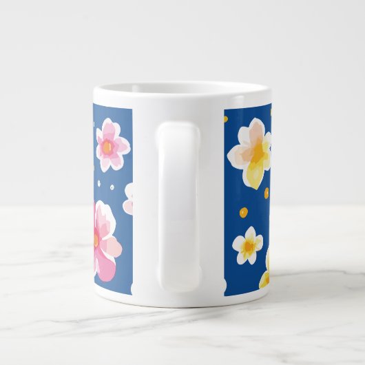 Grande Tasse Fleurs (Dos)