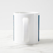Grande Tasse Fleurs 3D vibrantes (Dos)