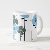 Grande Tasse Fleurs bleues (Devant droit)