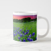 Grande Tasse Fleurs | Bluebonnets à Sunset Texas (Droite)