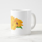 Grande Tasse Fleurs Calendula arrangées (Devant droit)