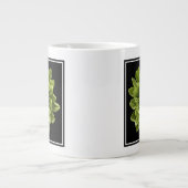 Grande Tasse Fleurs | Chrysanthème vert (Devant)