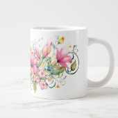 Grande Tasse Fleurs Colorées (Droite)