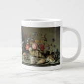 Grande Tasse Fleurs, coquilles et insectes Balthasar van der As (Droite)