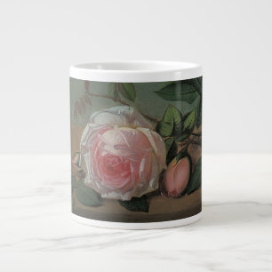 Grande Tasse Fleurs de la vie morte sur une haie par Otto Ottes