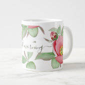 Grande Tasse Fleurs de Magnolia De Printemps, Bonjour (Devant droit)