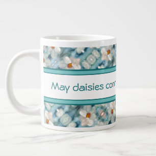 Grande Tasse Fleurs de marguerite