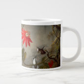 Grande Tasse Fleurs de passion avec tête de colibris (Droite)