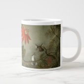 Grande Tasse Fleurs de passion et colibris par Martin J Heade (Droite)