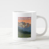 Grande Tasse Fleurs de printemps - Parc national de Yellowstone (Droite)