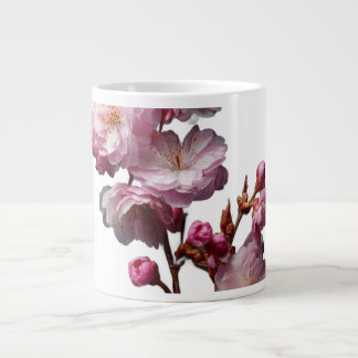 Grande Tasse Fleurs de Sakura réalistes
