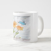 Grande Tasse Fleurs de soleil (Devant droit)