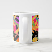 Grande Tasse Fleurs Entrelacées (Dos)