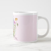 Grande Tasse Fleurs florales d'Oeufs de Pâques du printemps (Droite)