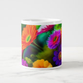 Grande Tasse Fleurs partout (Devant)