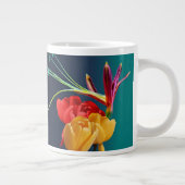 Grande Tasse Fleurs roses-17250 (Droite)