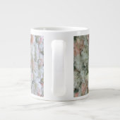 Grande Tasse Fleurs roses blanches et roses (Dos)