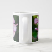 Grande Tasse Fleurs roses de crabon (Dos)