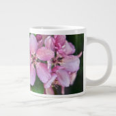 Grande Tasse Fleurs roses de crabon (Droite)