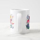 Grande Tasse Fleurs Whimsical (Dos)