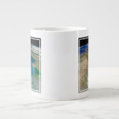 Grande Tasse Floraison De Phytoplancton Bleu En Mer Noire (Devant)