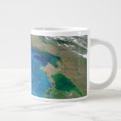Grande Tasse Floraison De Phytoplancton Bleu En Mer Noire (Droite)