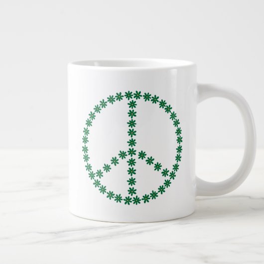 Grande Tasse Floral de la paix (Droite)